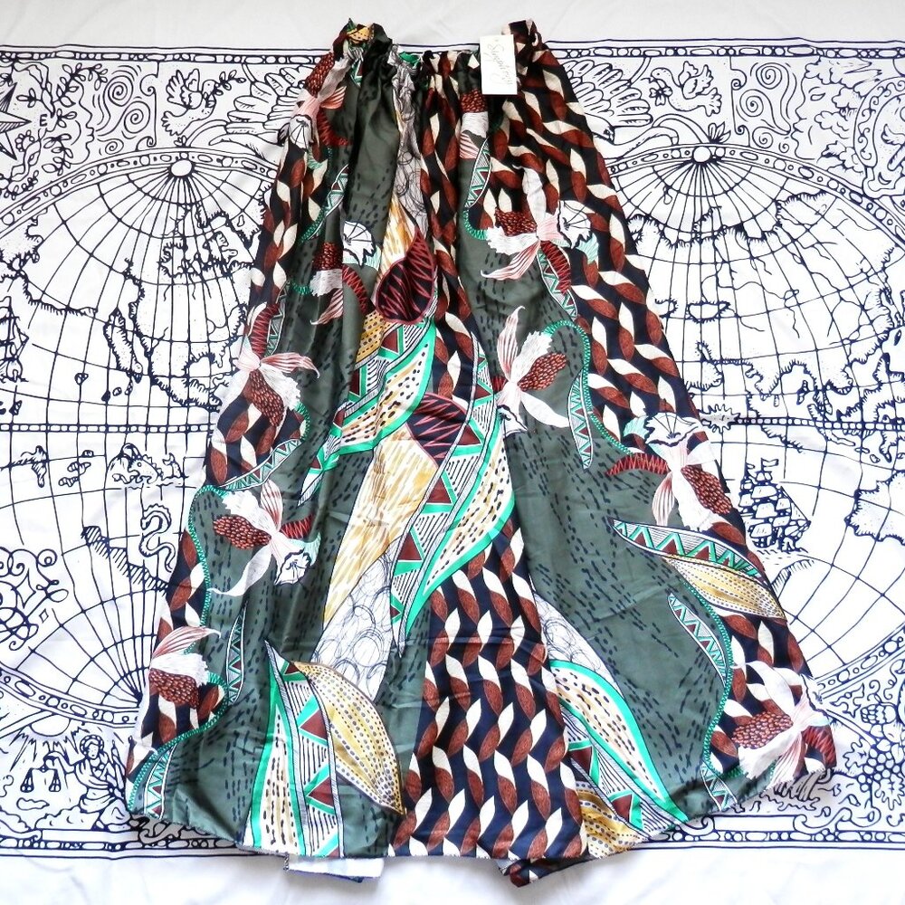Simphony || Italian Multipattern Maxi Skirt